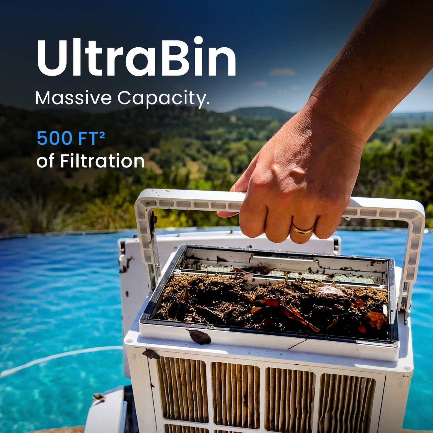 Clear UV Robotic Pool Cleaner